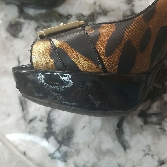 Guess leopard print platforms - Picture 11 of 14